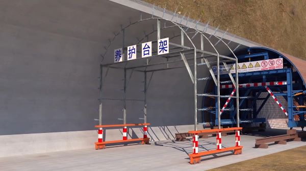 甘肃隧道施工动画制作公司 - 隧道施工工艺和施工方法 - 隧道施工汇报动画视频 - bim 工程施工动画